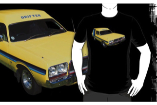 Classic cars printed on Classic tee shirts