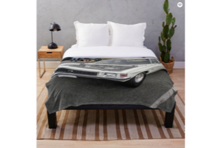 Classic cars on blankets