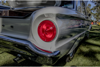 Classic cars on Foxfield Oval